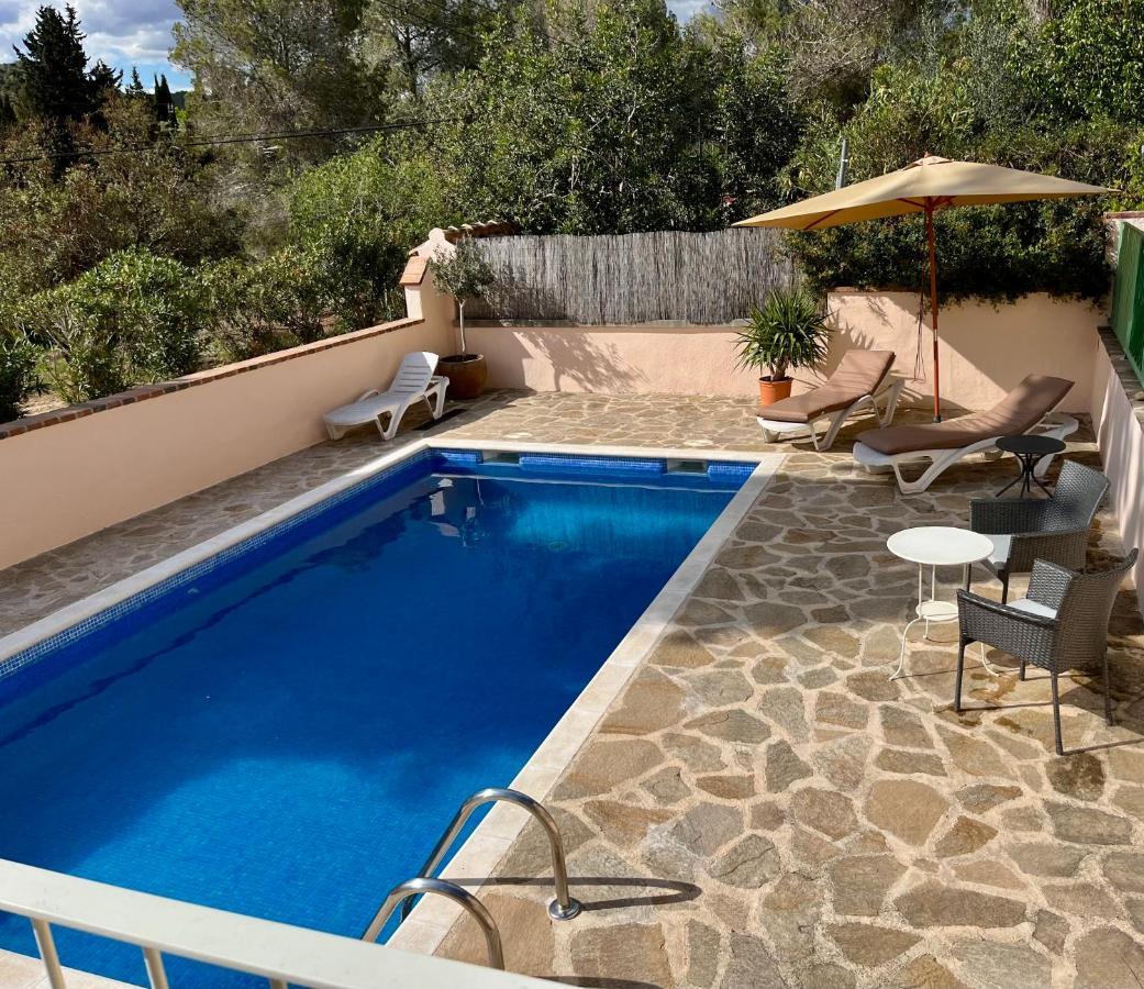 Apartment In Country House With Views And Pool Vespella de Gaia ภายนอก รูปภาพ